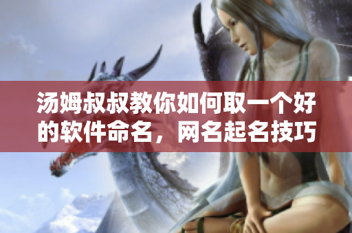 湯姆叔叔教你如何取一個好的軟件命名，網(wǎng)名起名技巧分享