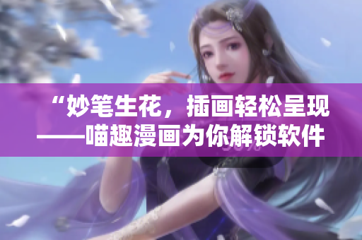 “妙筆生花，插畫輕松呈現(xiàn)——喵趣漫畫為你解鎖軟件創(chuàng)作新玩法”
