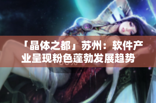 「晶體之都」蘇州：軟件產(chǎn)業(yè)呈現(xiàn)粉色蓬勃發(fā)展趨勢(shì)