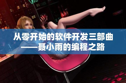 從零開始的軟件開發(fā)三部曲——聶小雨的編程之路