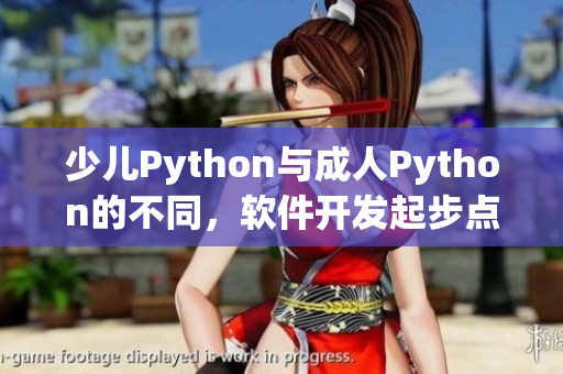 少兒Python與成人Python的不同，軟件開發(fā)起步點(diǎn)差異大