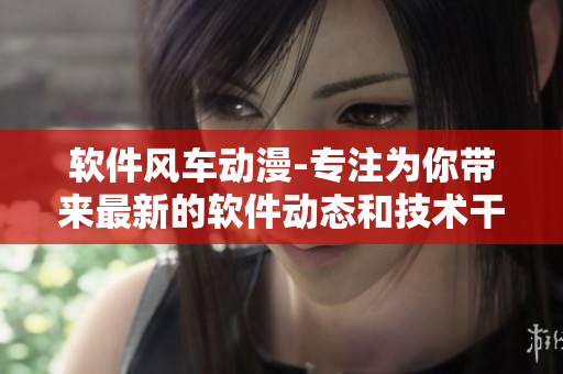 軟件風車動漫-專注為你帶來最新的軟件動態(tài)和技術干貨
