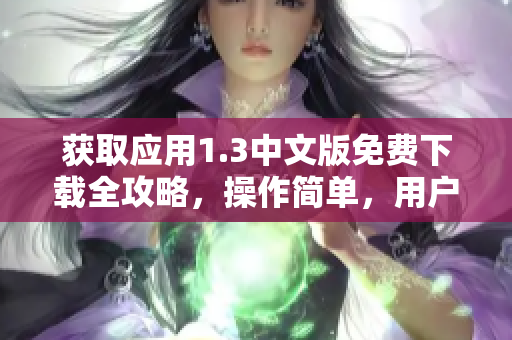 獲取應(yīng)用1.3中文版免費(fèi)下載全攻略，操作簡(jiǎn)單，用戶體驗(yàn)升級(jí)