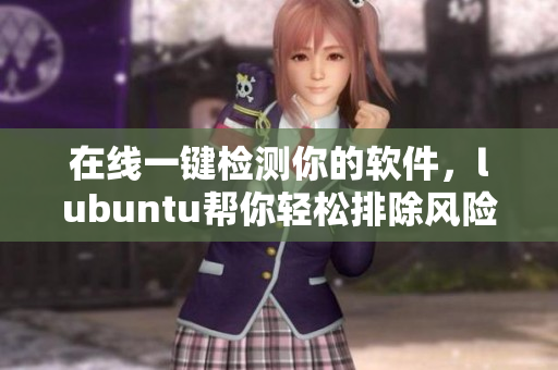 在線一鍵檢測你的軟件，lubuntu幫你輕松排除風(fēng)險