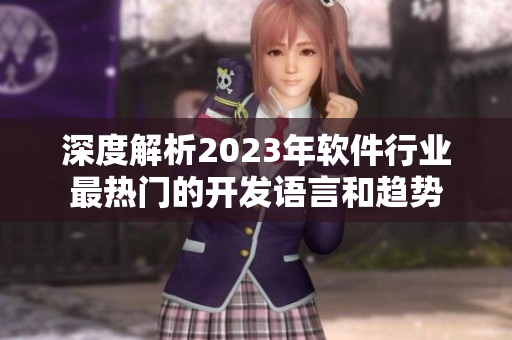 深度解析2023年軟件行業(yè)最熱門(mén)的開(kāi)發(fā)語(yǔ)言和趨勢(shì)
