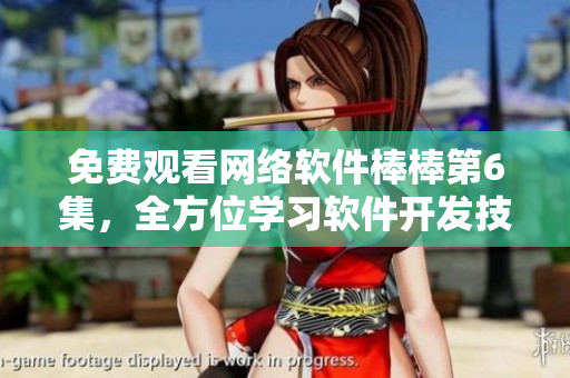 免費(fèi)觀看網(wǎng)絡(luò)軟件棒棒第6集，全方位學(xué)習(xí)軟件開發(fā)技巧！
