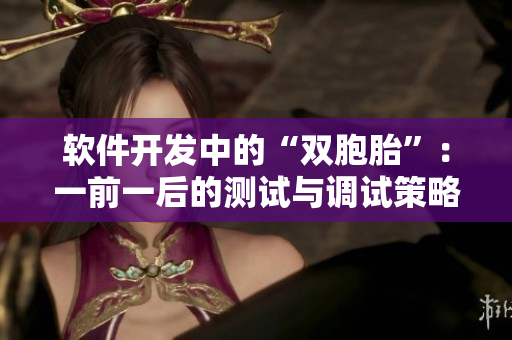 軟件開發(fā)中的“雙胞胎”：一前一后的測試與調(diào)試策略