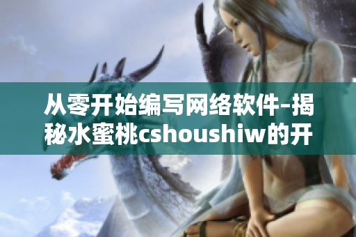 從零開始編寫網(wǎng)絡(luò)軟件–揭秘水蜜桃cshoushiw的開發(fā)歷程