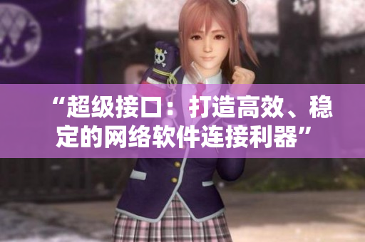 “超級(jí)接口：打造高效、穩(wěn)定的網(wǎng)絡(luò)軟件連接利器”