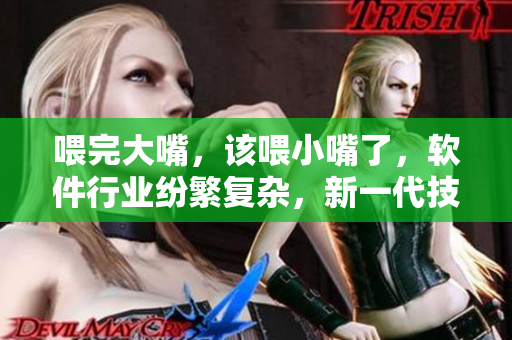 喂完大嘴，該喂小嘴了，軟件行業(yè)紛繁復(fù)雜，新一代技術(shù)需求勢在必行