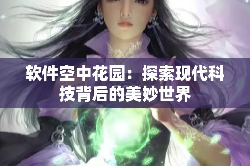 軟件空中花園：探索現代科技背后的美妙世界