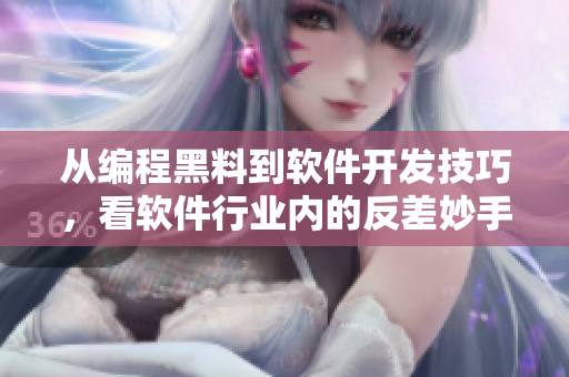 從編程黑料到軟件開發(fā)技巧，看軟件行業(yè)內(nèi)的反差妙手如何把控