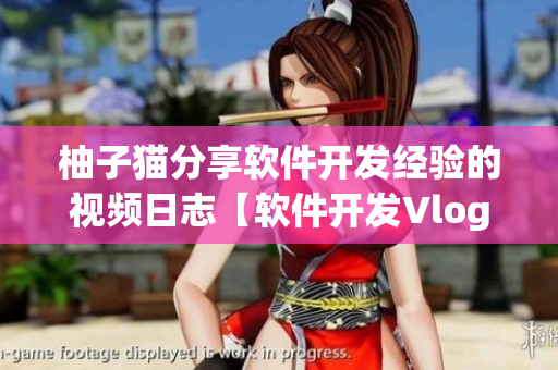柚子貓分享軟件開(kāi)發(fā)經(jīng)驗(yàn)的視頻日志【軟件開(kāi)發(fā)Vlog】