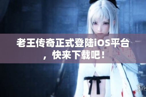 老王傳奇正式登陸iOS平臺，快來下載吧！
