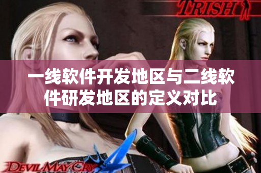一線軟件開發(fā)地區(qū)與二線軟件研發(fā)地區(qū)的定義對比