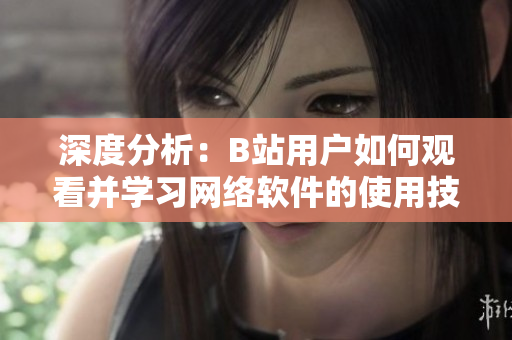 深度分析：B站用戶如何觀看并學(xué)習(xí)網(wǎng)絡(luò)軟件的使用技巧