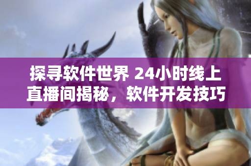 探尋軟件世界 24小時(shí)線上直播間揭秘，軟件開發(fā)技巧與技術(shù)分享