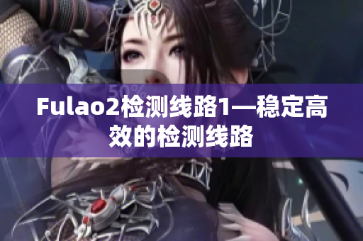 Fulao2檢測線路1—穩(wěn)定高效的檢測線路