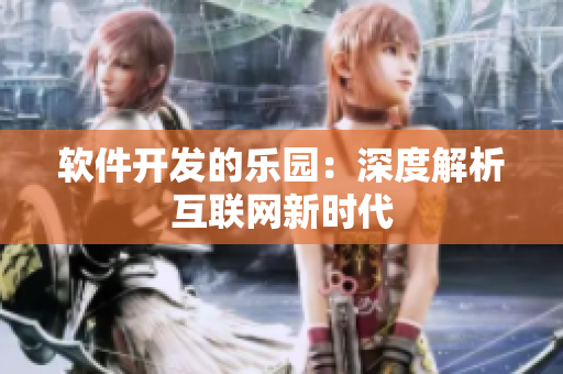 軟件開(kāi)發(fā)的樂(lè)園：深度解析互聯(lián)網(wǎng)新時(shí)代