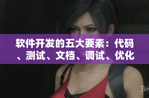 軟件開(kāi)發(fā)的五大要素：代碼、測(cè)試、文檔、調(diào)試、優(yōu)化