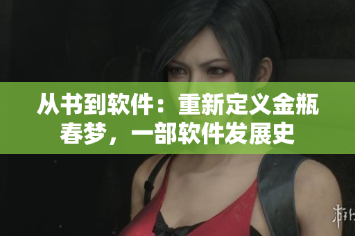 從書到軟件：重新定義金瓶春夢(mèng)，一部軟件發(fā)展史