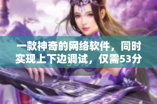 一款神奇的網(wǎng)絡(luò)軟件，同時(shí)實(shí)現(xiàn)上下邊調(diào)試，僅需53分鐘