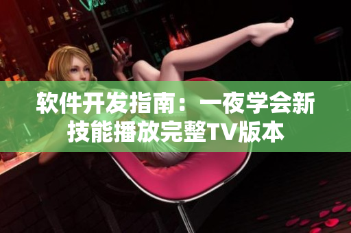 軟件開發(fā)指南：一夜學(xué)會新技能播放完整TV版本