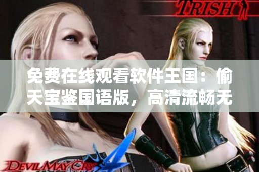 免費(fèi)在線觀看軟件王國：偷天寶鑒國語版，高清流暢無廣告，立即體驗(yàn)！