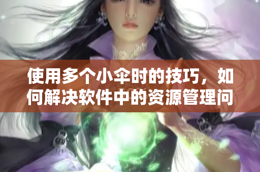 使用多個(gè)小傘時(shí)的技巧，如何解決軟件中的資源管理問題
