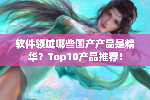 軟件領(lǐng)域哪些國產(chǎn)產(chǎn)品是精華？Top10產(chǎn)品推薦！