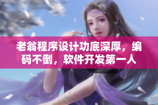 老翁程序設(shè)計(jì)功底深厚，編碼不倒，軟件開(kāi)發(fā)第一人