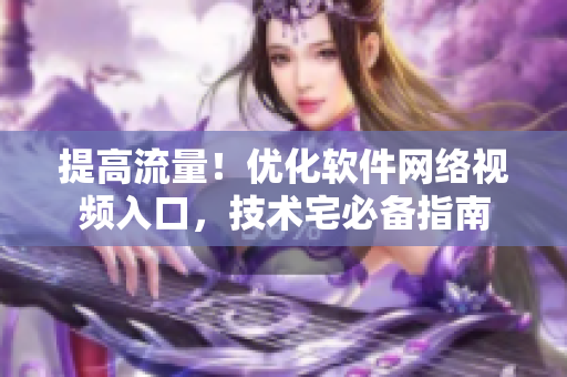 提高流量！優(yōu)化軟件網(wǎng)絡(luò)視頻入口，技術(shù)宅必備指南