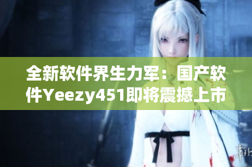 全新軟件界生力軍：國產(chǎn)軟件Yeezy451即將震撼上市