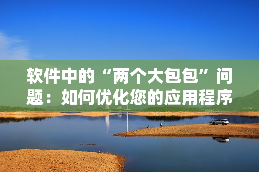 軟件中的“兩個(gè)大包包”問(wèn)題：如何優(yōu)化您的應(yīng)用程序？