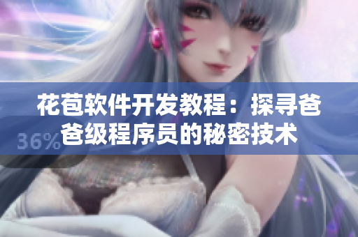 花苞軟件開發(fā)教程：探尋爸爸級(jí)程序員的秘密技術(shù)