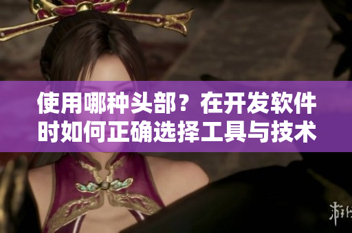 使用哪種頭部？在開發(fā)軟件時如何正確選擇工具與技術(shù)