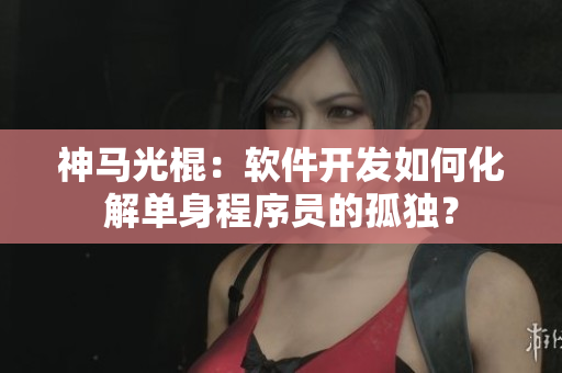 神馬光棍：軟件開(kāi)發(fā)如何化解單身程序員的孤獨(dú)？