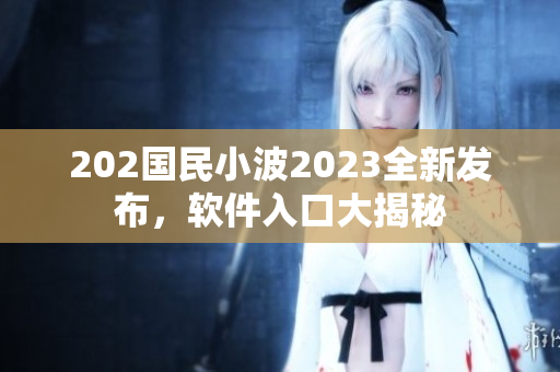 202國(guó)民小波2023全新發(fā)布，軟件入口大揭秘