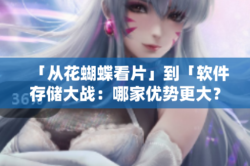 「從花蝴蝶看片」到「軟件存儲大戰(zhàn)：哪家優(yōu)勢更大？」