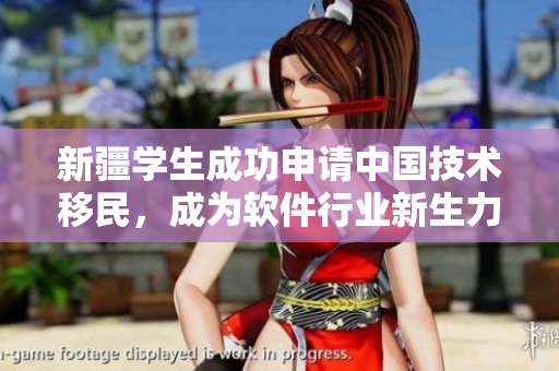 新疆學(xué)生成功申請中國技術(shù)移民，成為軟件行業(yè)新生力量