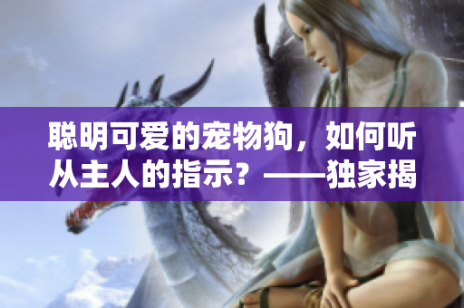 聰明可愛(ài)的寵物狗，如何聽(tīng)從主人的指示？——獨(dú)家揭秘《愛(ài)火難酎》第43話