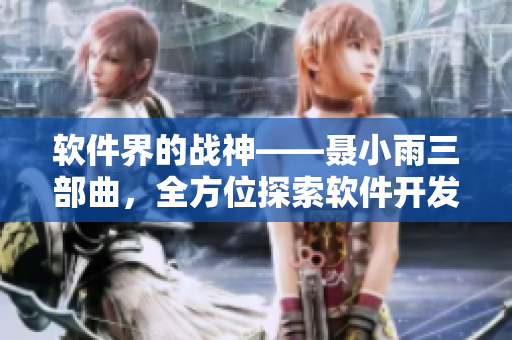 軟件界的戰(zhàn)神——聶小雨三部曲，全方位探索軟件開發(fā)優(yōu)化之最！