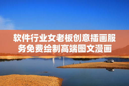 軟件行業(yè)女老板創(chuàng)意插畫服務免費繪制高端圖文漫畫