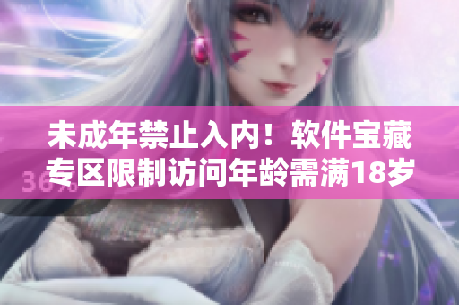 未成年禁止入內(nèi)！軟件寶藏專區(qū)限制訪問年齡需滿18歲