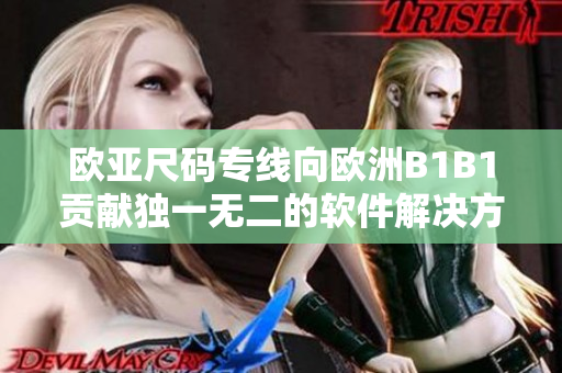 歐亞尺碼專線向歐洲B1B1貢獻(xiàn)獨一無二的軟件解決方案