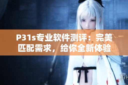 P31s專業(yè)軟件測評(píng)：完美匹配需求，給你全新體驗(yàn)