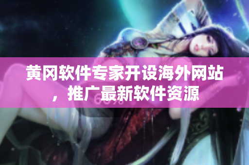 黃岡軟件專家開(kāi)設(shè)海外網(wǎng)站，推廣最新軟件資源