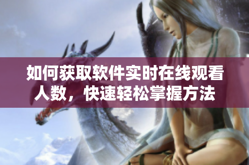 如何獲取軟件實時在線觀看人數(shù)，快速輕松掌握方法