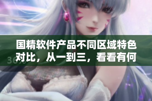 國精軟件產(chǎn)品不同區(qū)域特色對比，從一到三，看看有何區(qū)別