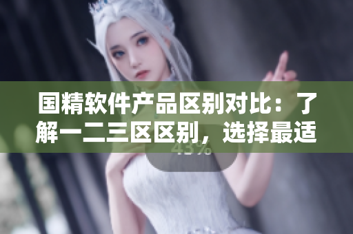國精軟件產(chǎn)品區(qū)別對比：了解一二三區(qū)區(qū)別，選擇最適合您的軟件
